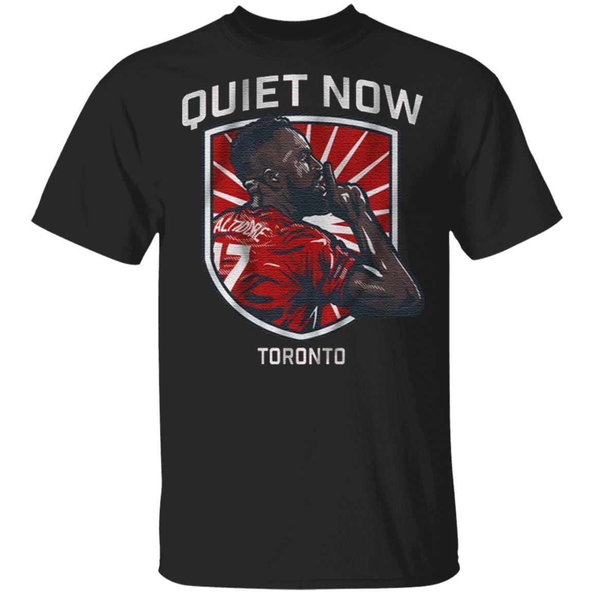 Quiet Now Toronto T Shirt