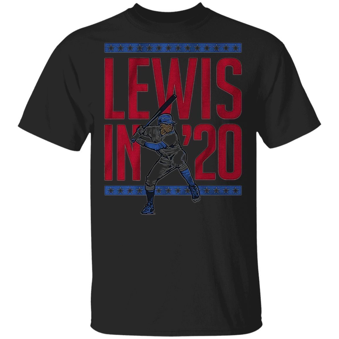 Lewis in 20 Shirt, Seattle Baseball