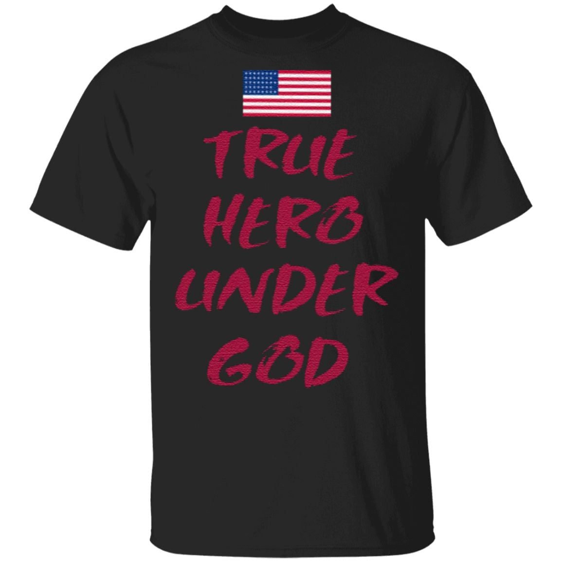 True Hero Under God T Shirt