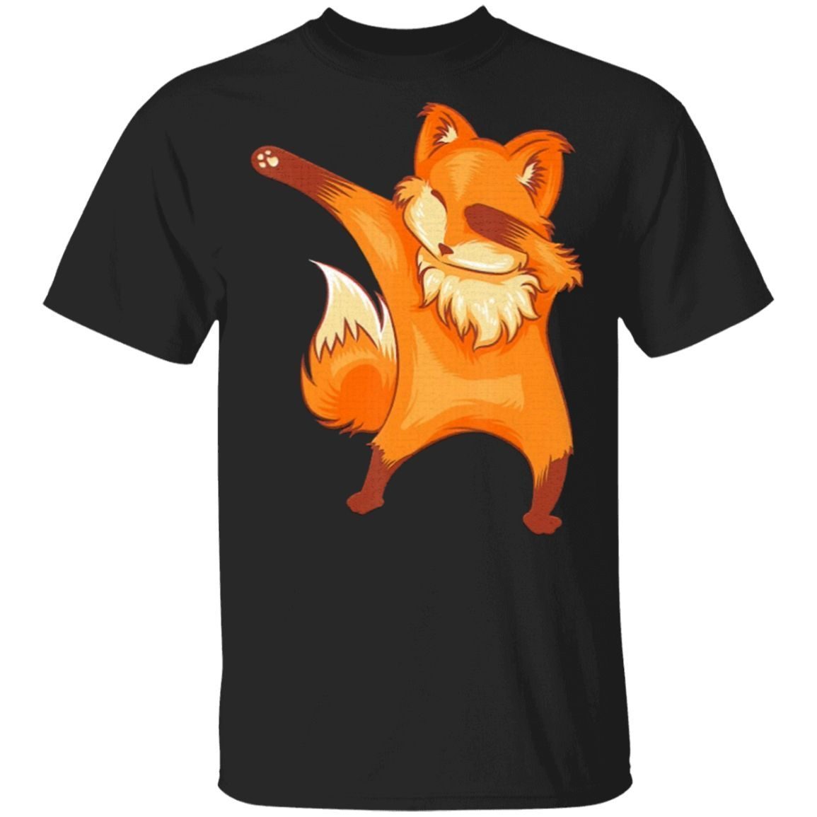 Funny Dabbing Fox Lover Shirt Cool Fox Safari Part Classic T-Shirt