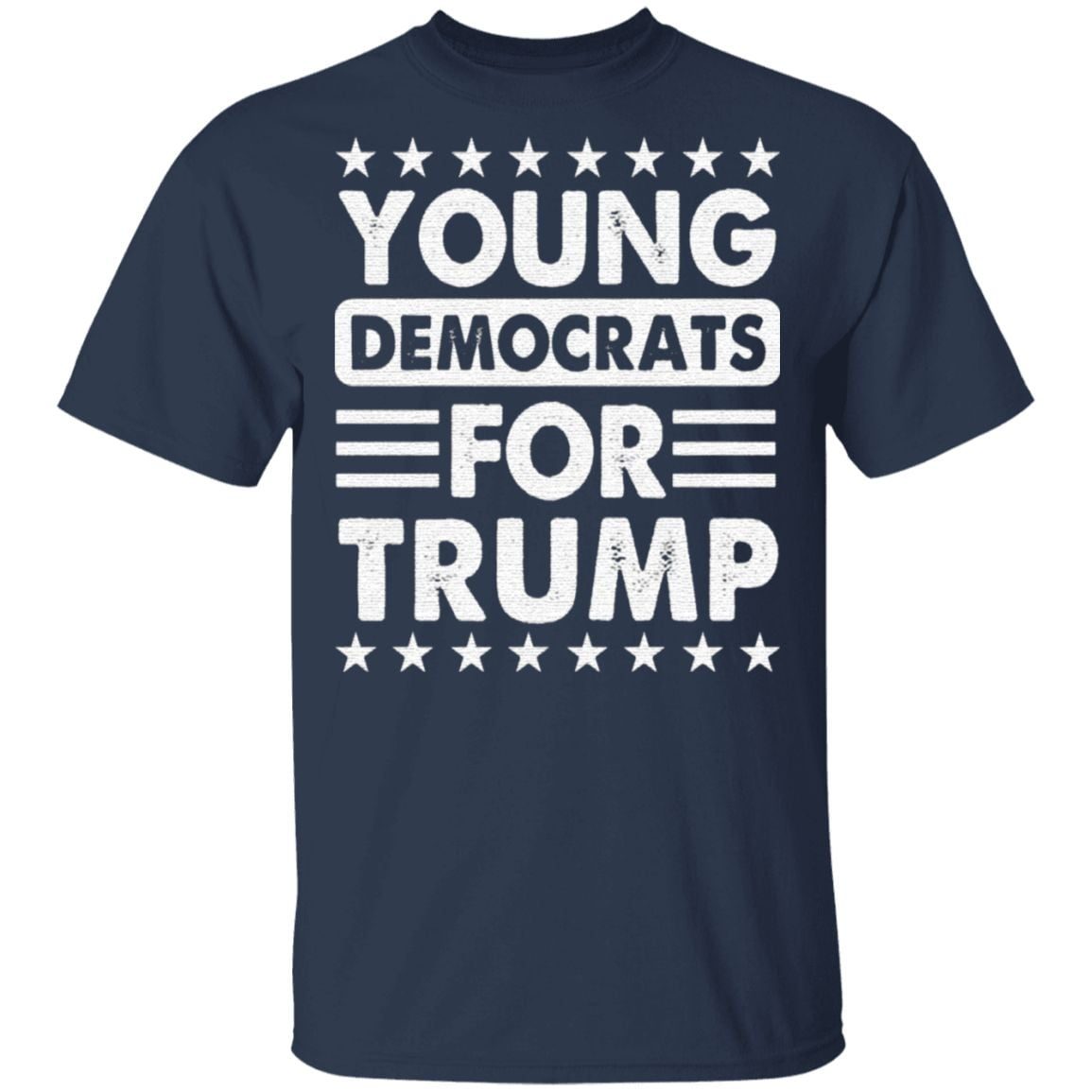 Young Democrat for Trump – Vote Trump Support 2020 T-Shirt