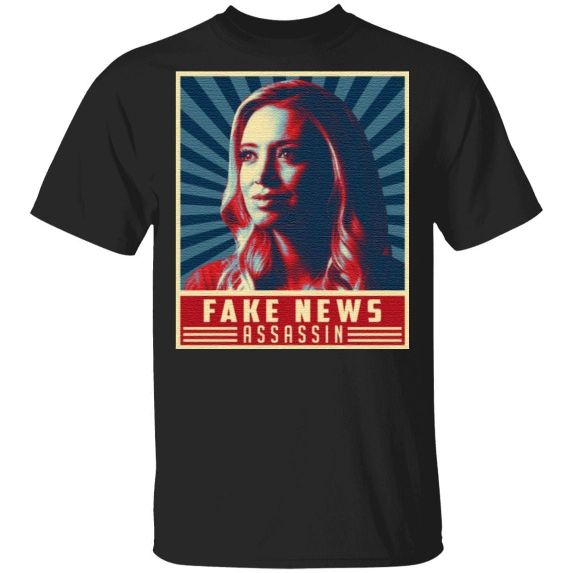 Fake News Assassin Kayleigh Press Secretary Mcenany T-Shirt