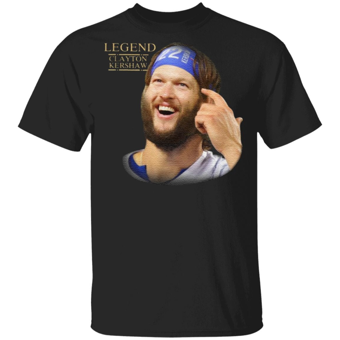 Legend Clayton Kershaw T Shirt