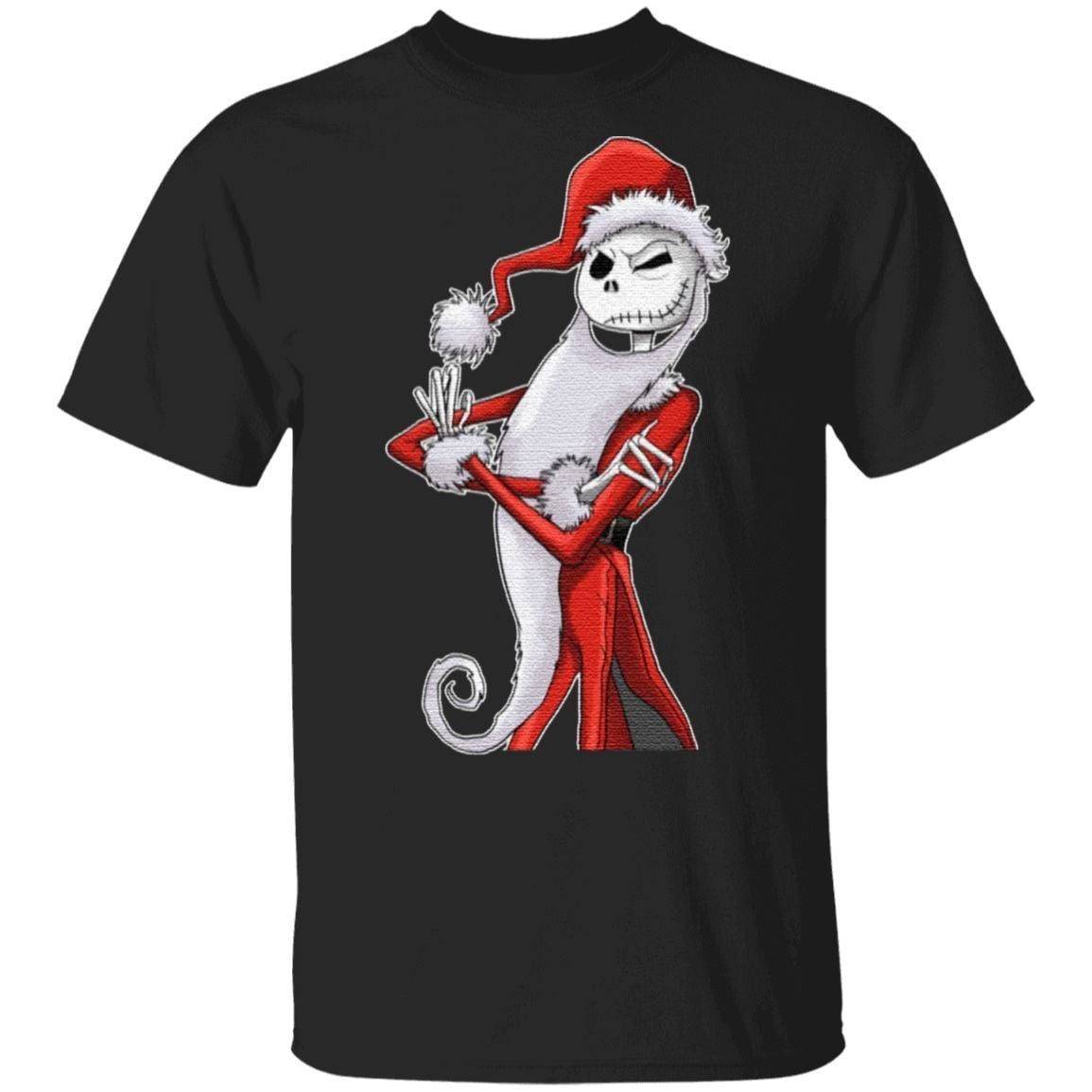 Jack Skellinton Santa Nightmare Before Christmas T-Shirt