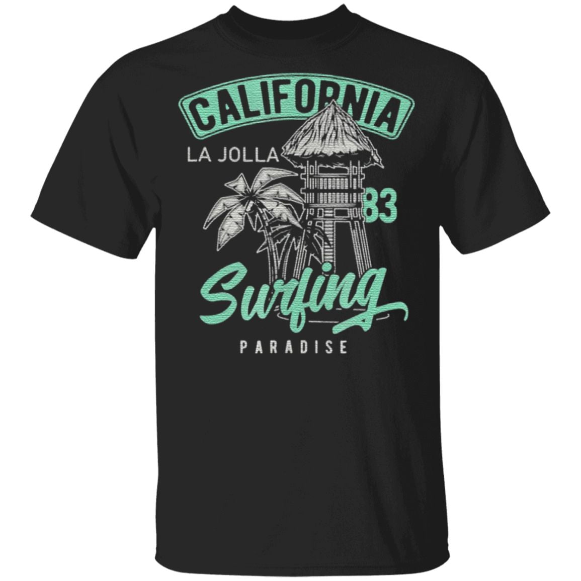 La Jolla Vintage Retro 70S 80S T Shirt