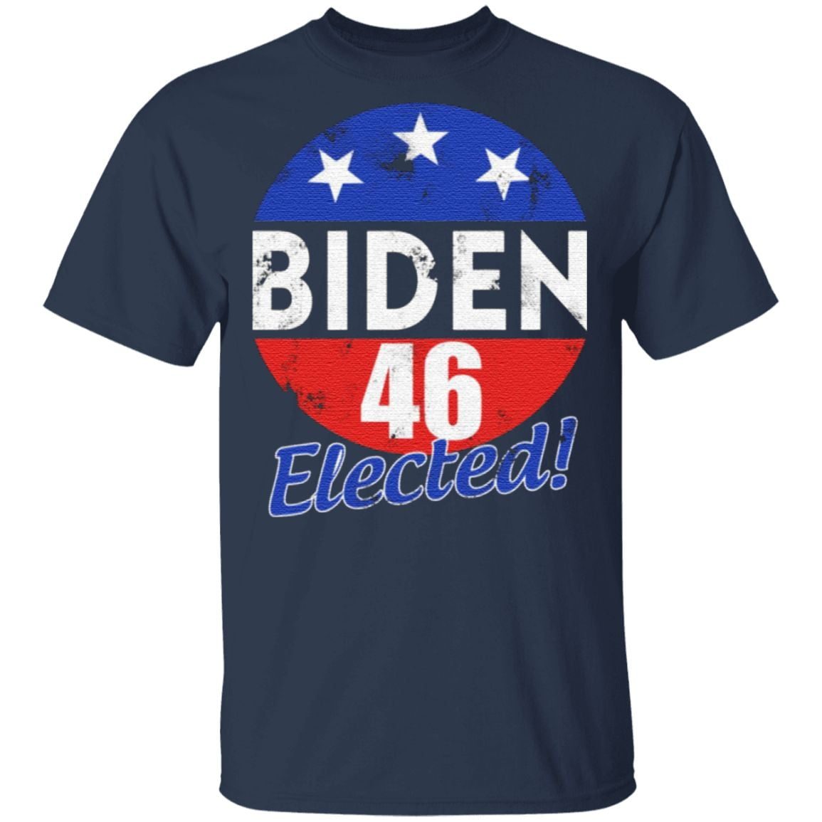 Joe Biden 46 Elected Celebrate Joe Biden 46th President Of America 2020 Wining Retro Vintage T-shirt