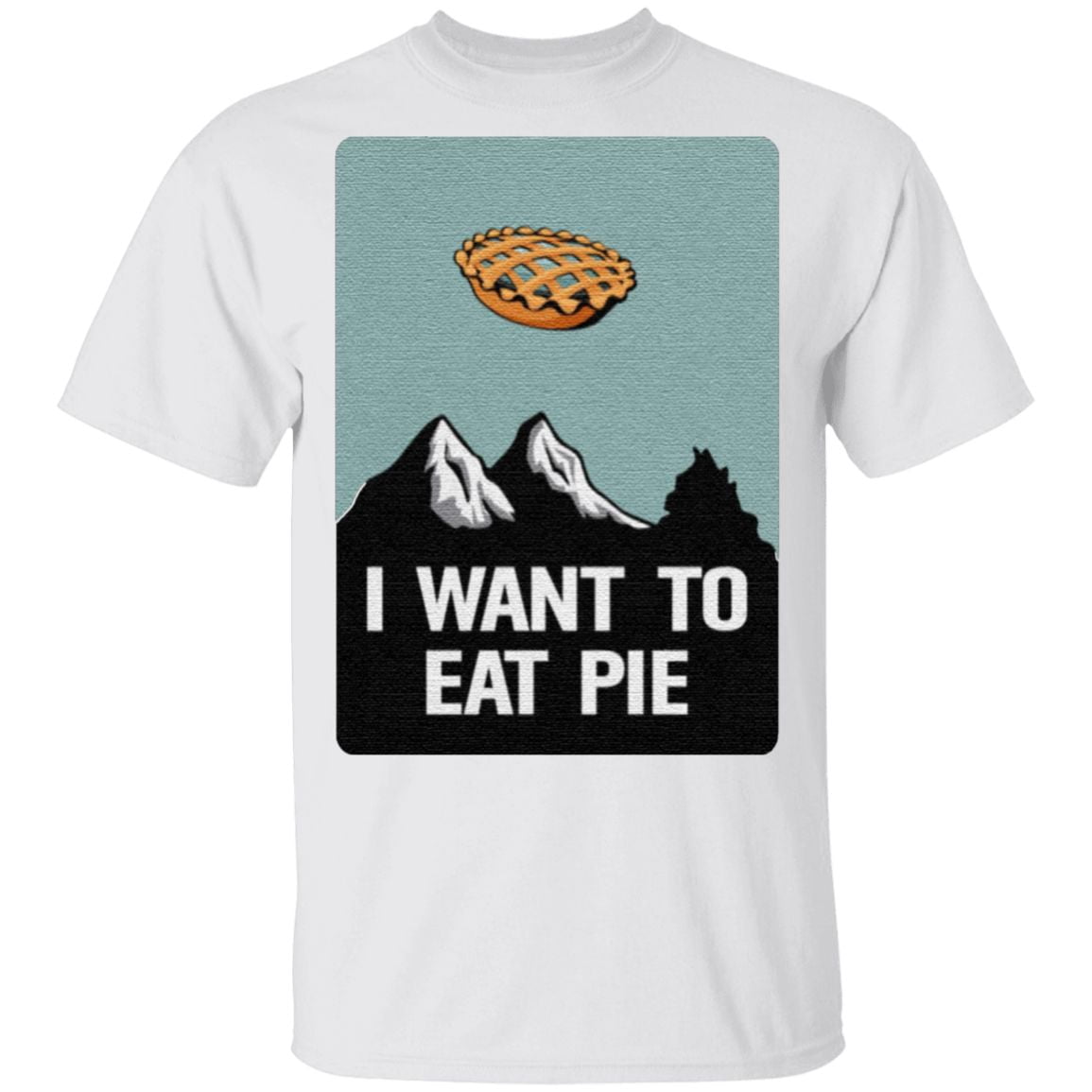 I Want To Believe Pumpkin Pie T-shirts