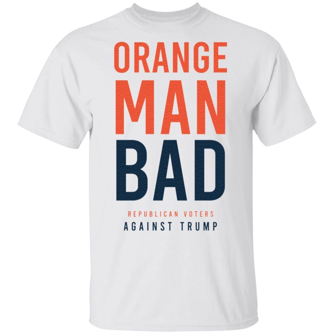 npc orange man bad republican voters against trump shirt