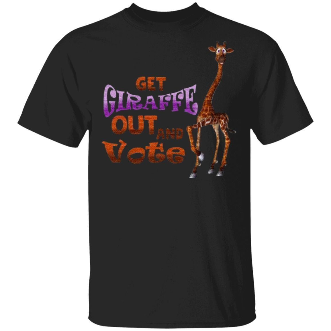 Get Giraffe Out and Vote Youth T Shirt
