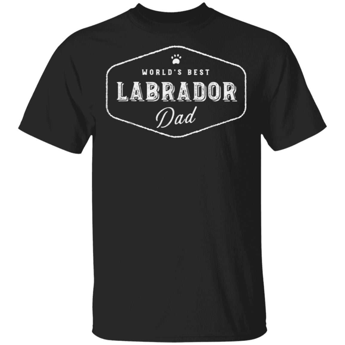 World's Best Labrador Dad T-shirt