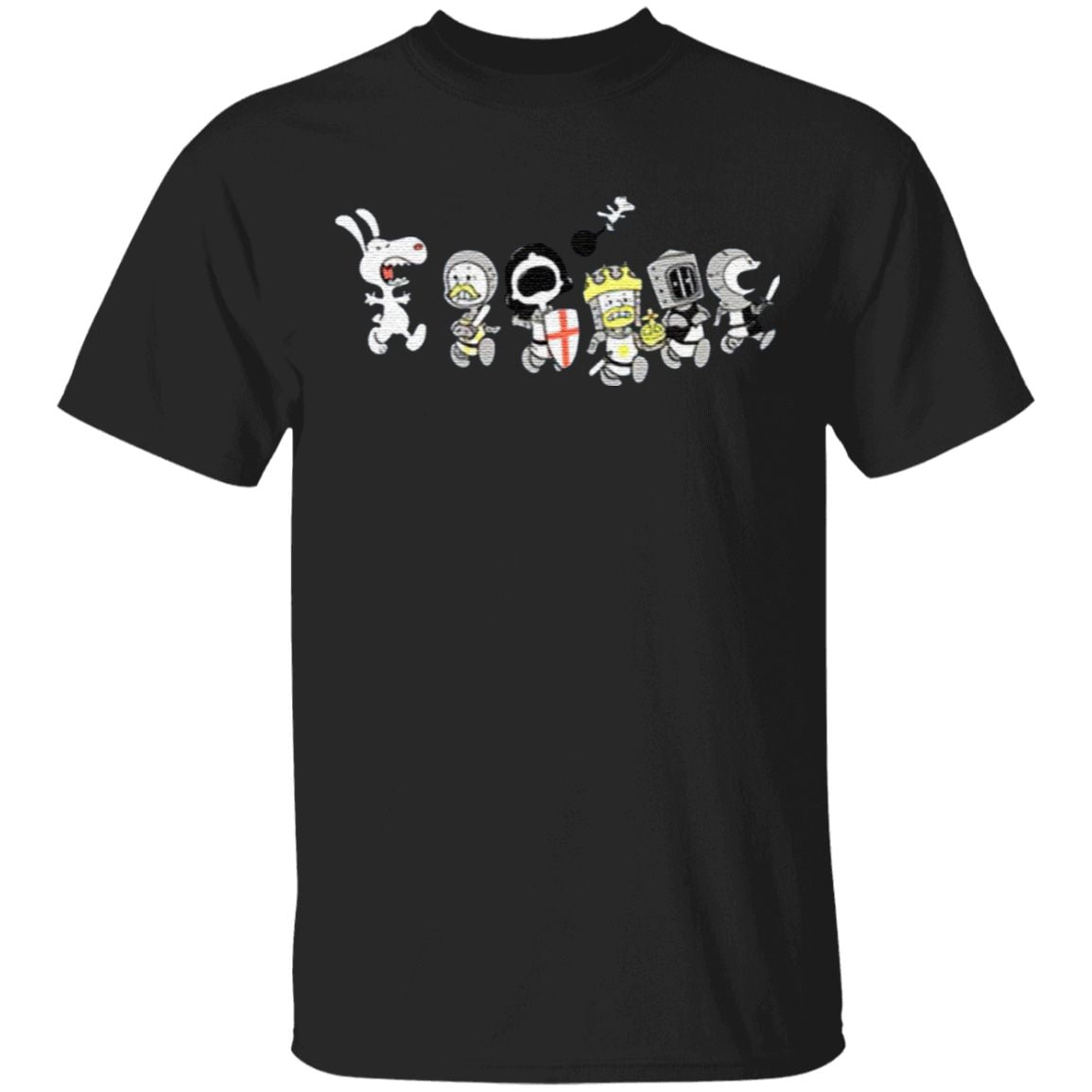 Peanuts Movie Gang Rabbit Of Caerbannog Run Away T Shirt