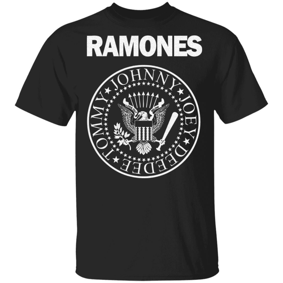 Ramones Johnny Joey Deedee Tommy T Shirt