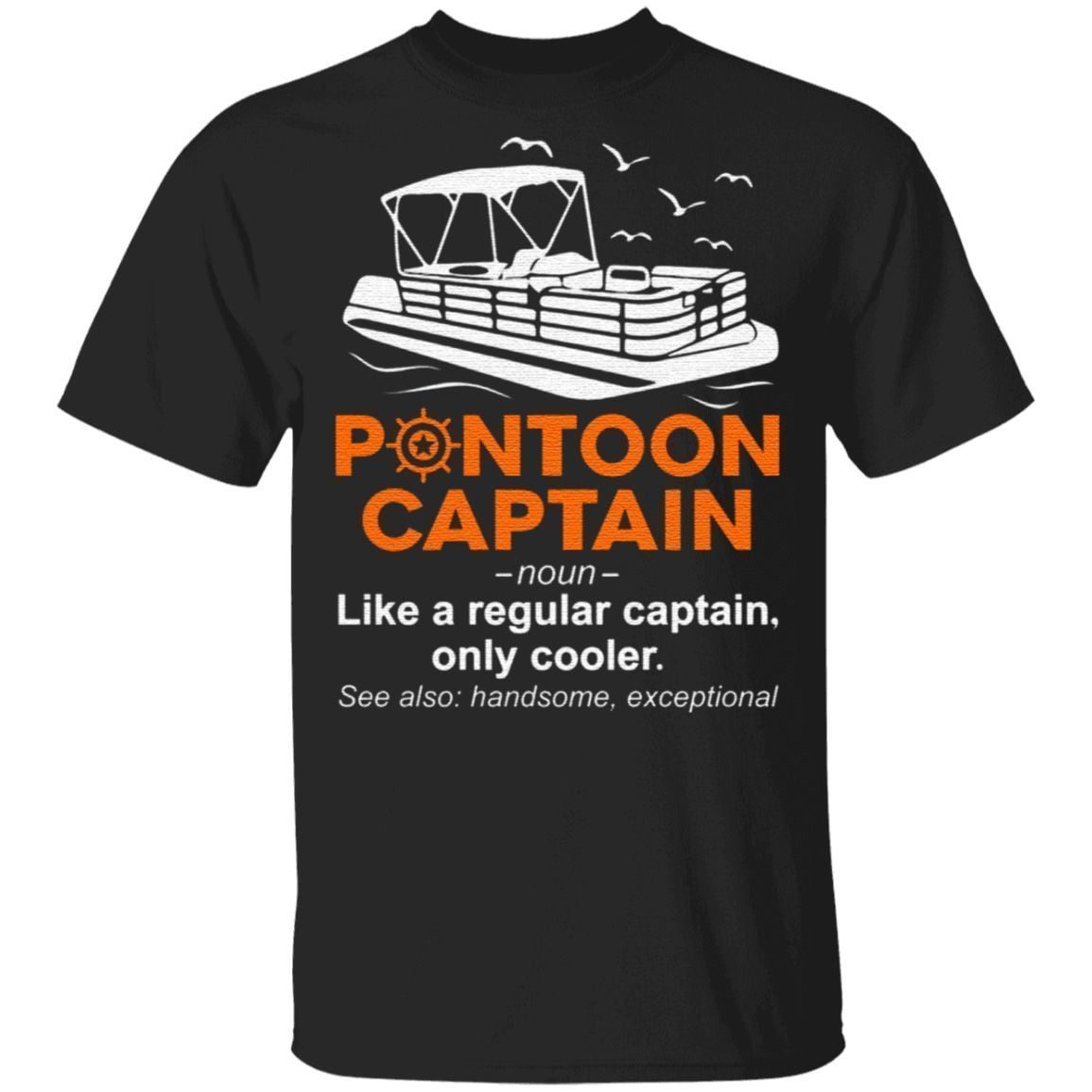pontoon captain t shirt