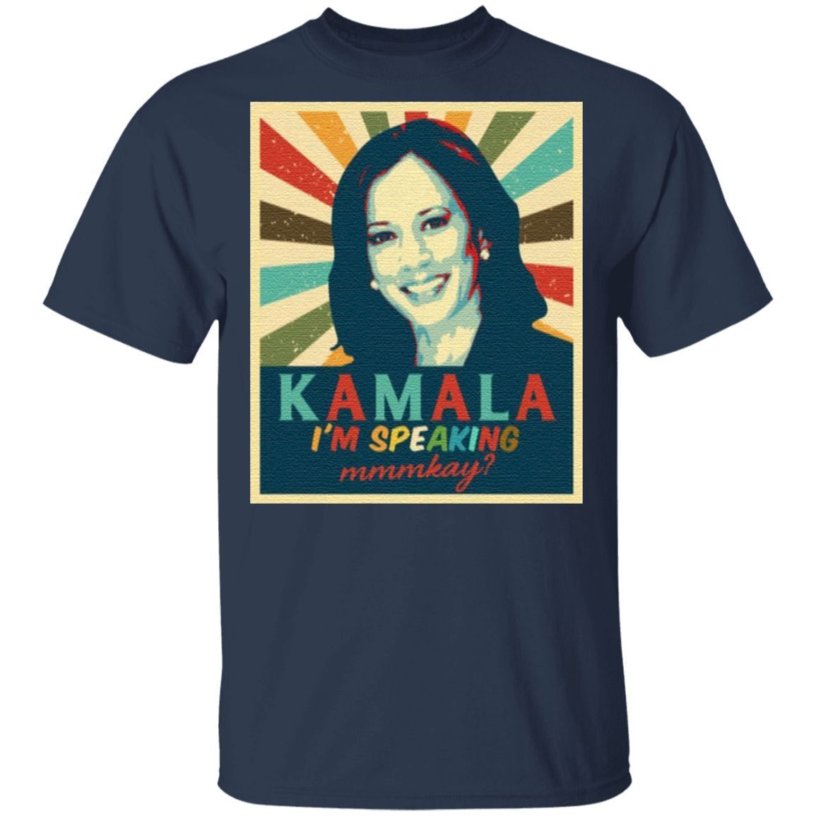 Kamala Harris I’m Speaking Mr Vice President Portrait Biden Harris 2020 T-shirt