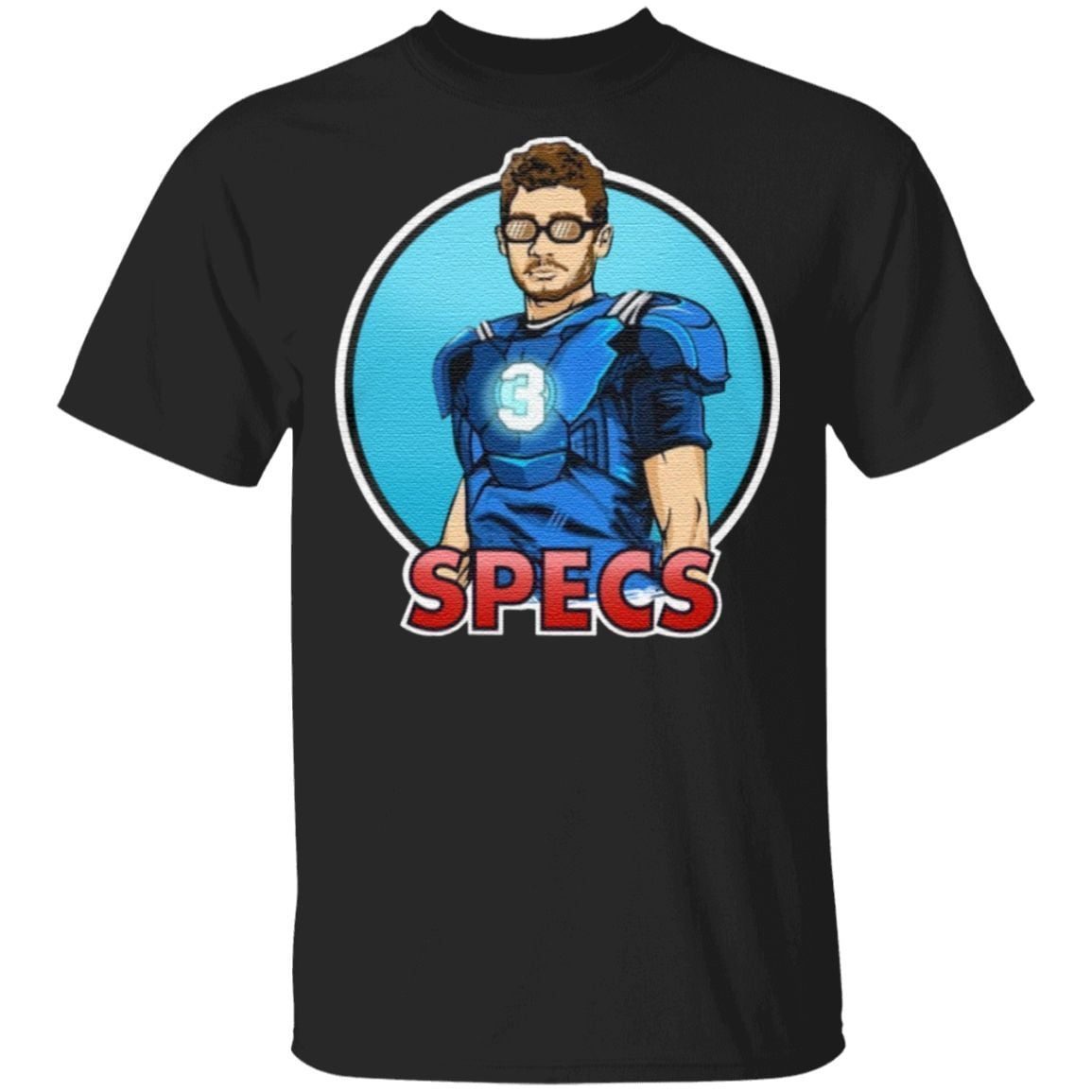 Eyeron Man Specs Rodrigo Blankenship T Shirt