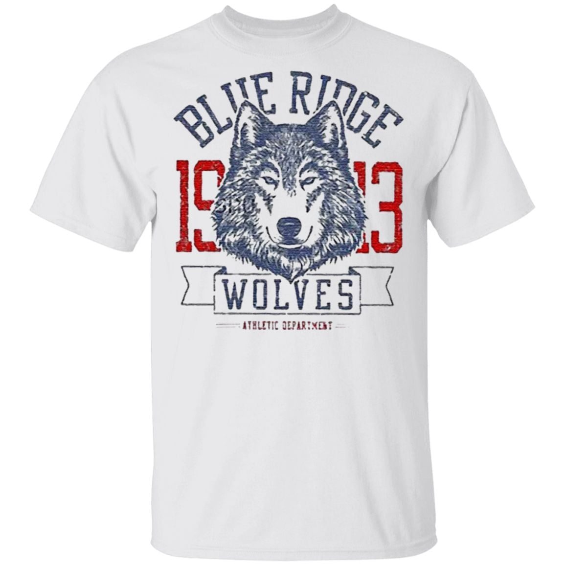 Blue Ridge 1913 Wolves Athletic Department T Shirt