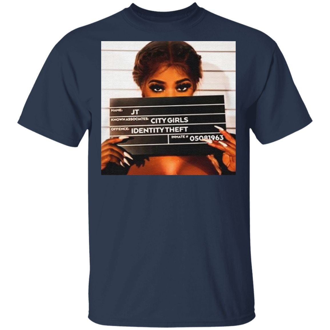 jt mugshot t shirt