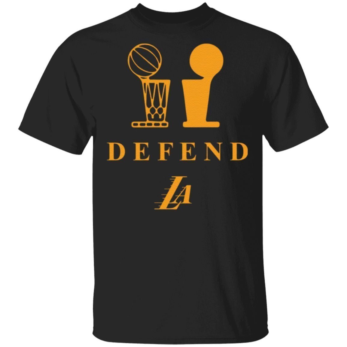 Lebron Lakers Trophy Defend T Shirt