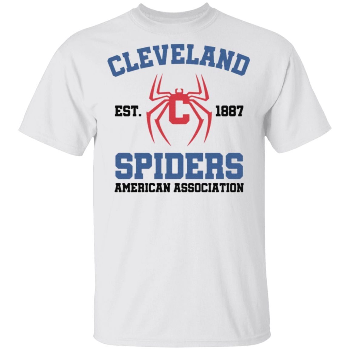 cleveland spiders american association t shirt