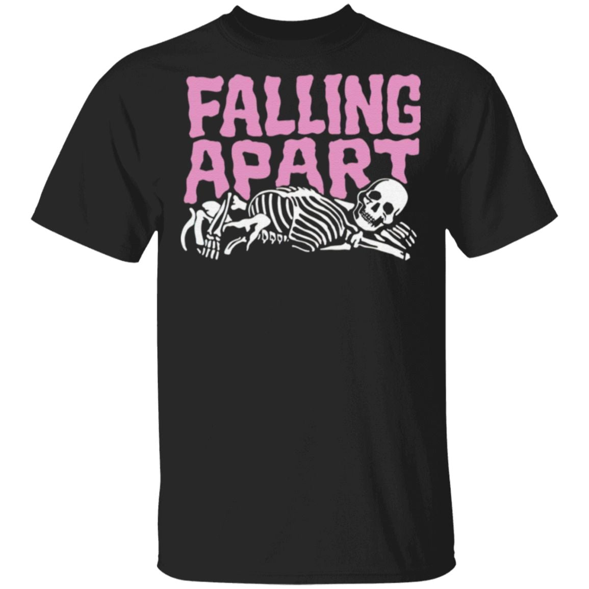 Falling Apart Skeleton T Shirt