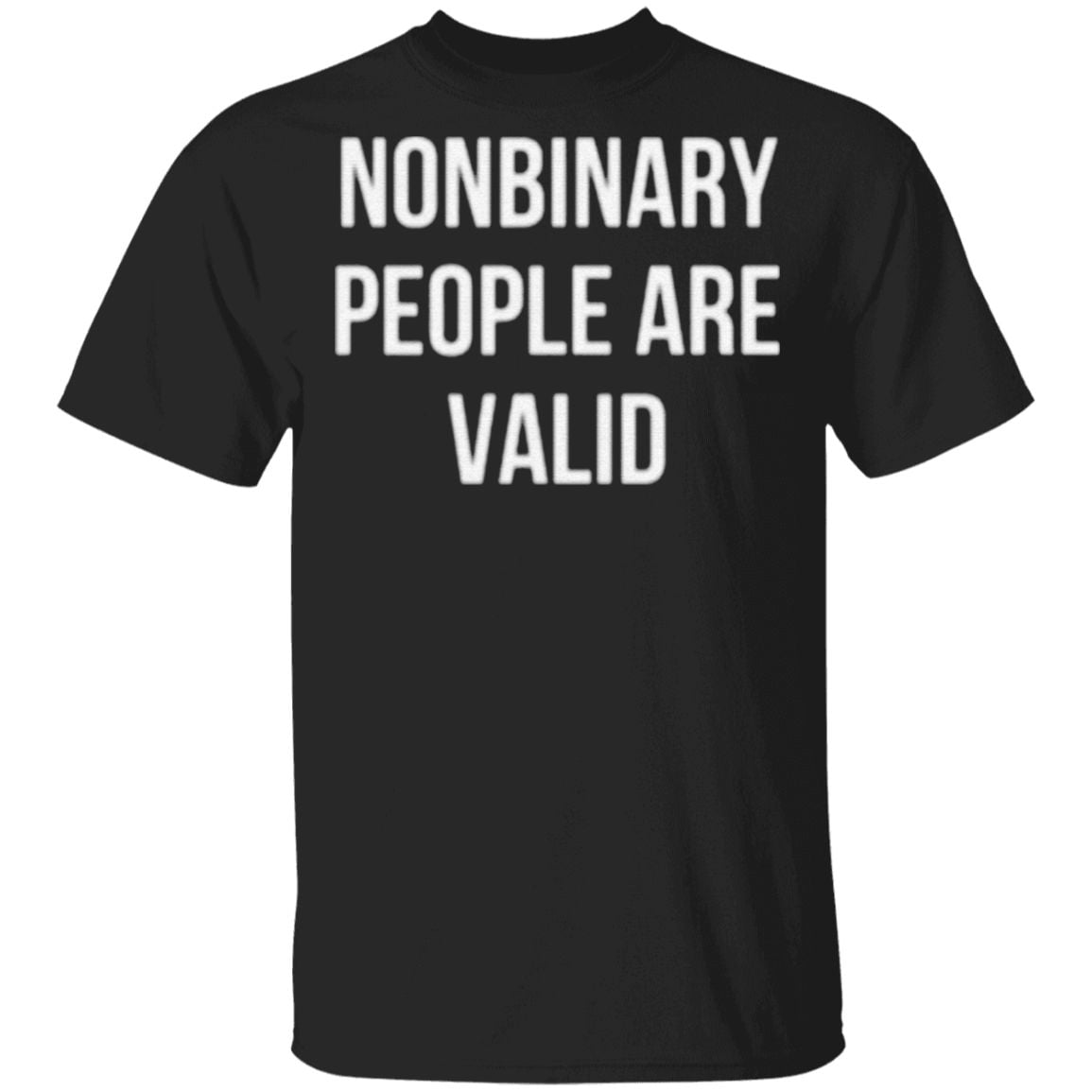 Nonbinary People Are Valid T Shirt