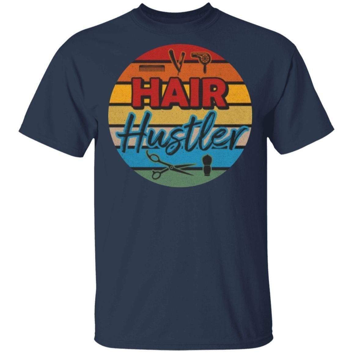 Hair Hustler Retro Vintage T-Shirt