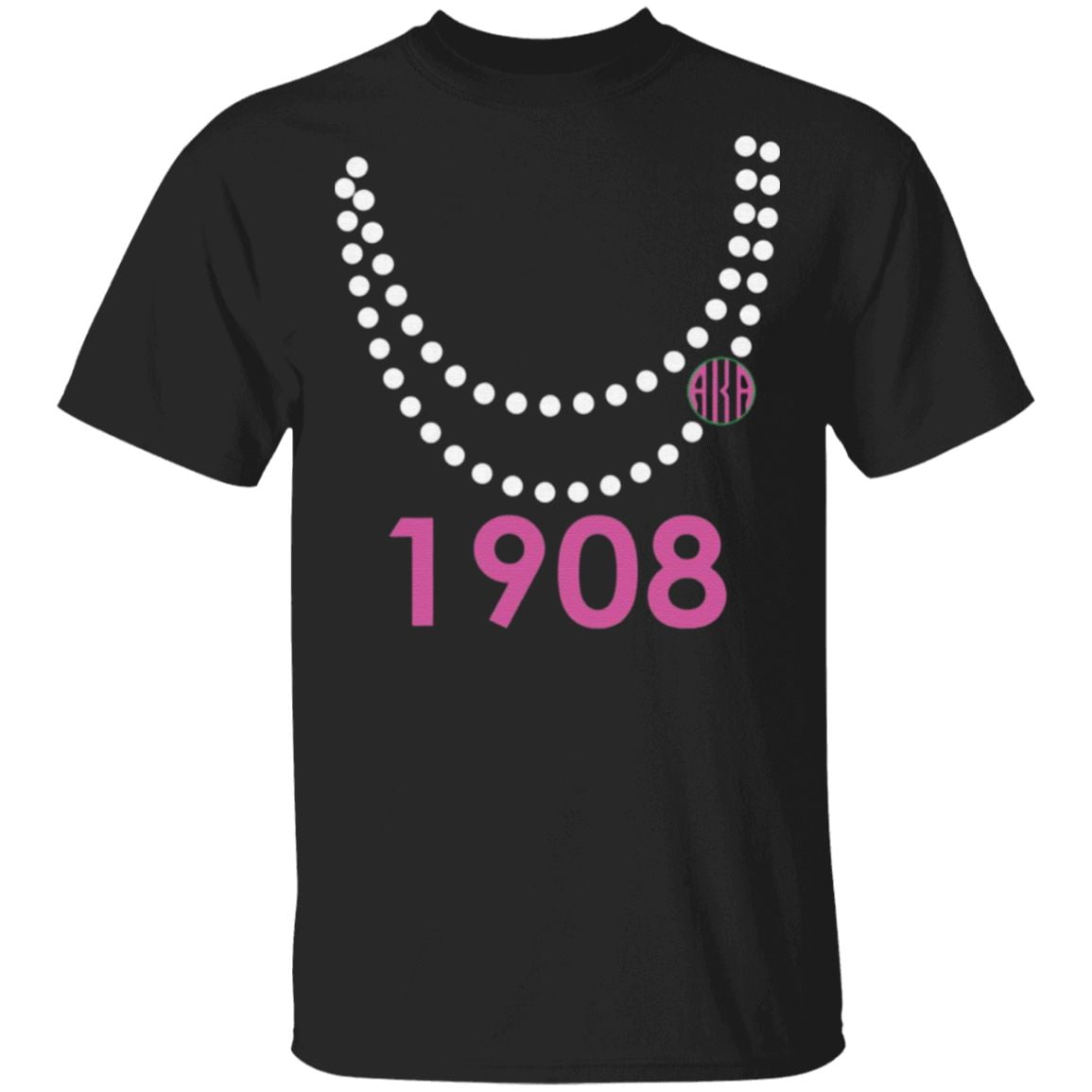 Kamala Harris Pearls of Aka Sorority Is My Sister 1908 Women Right T-Shirt