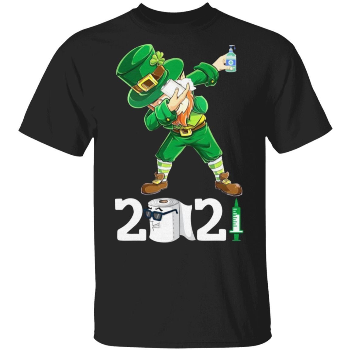 2021 Dabbing Leprechaun T-Shirt