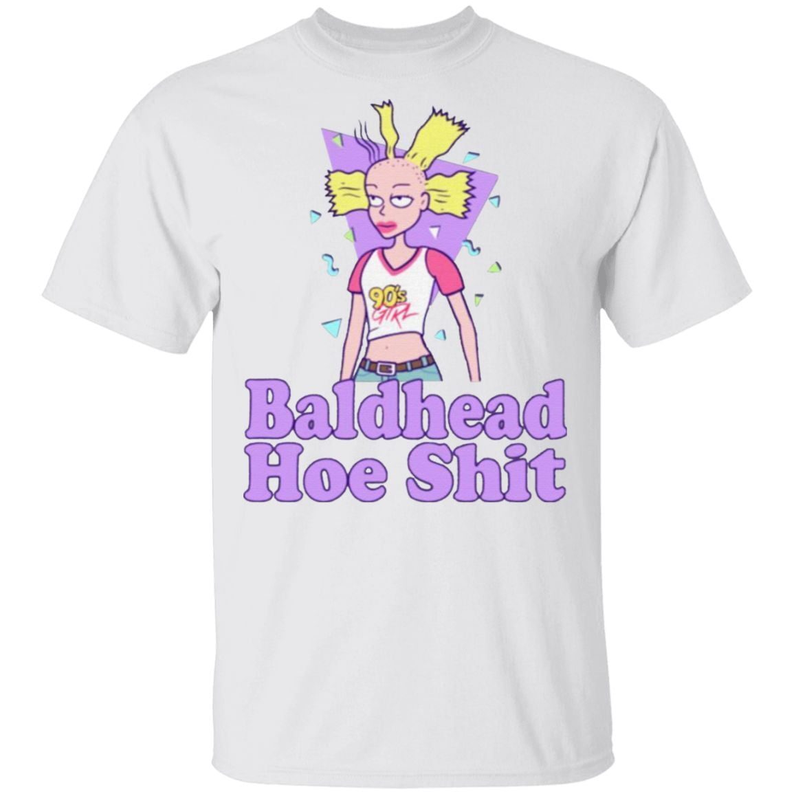Baldhead Hoe Shit T Shirt