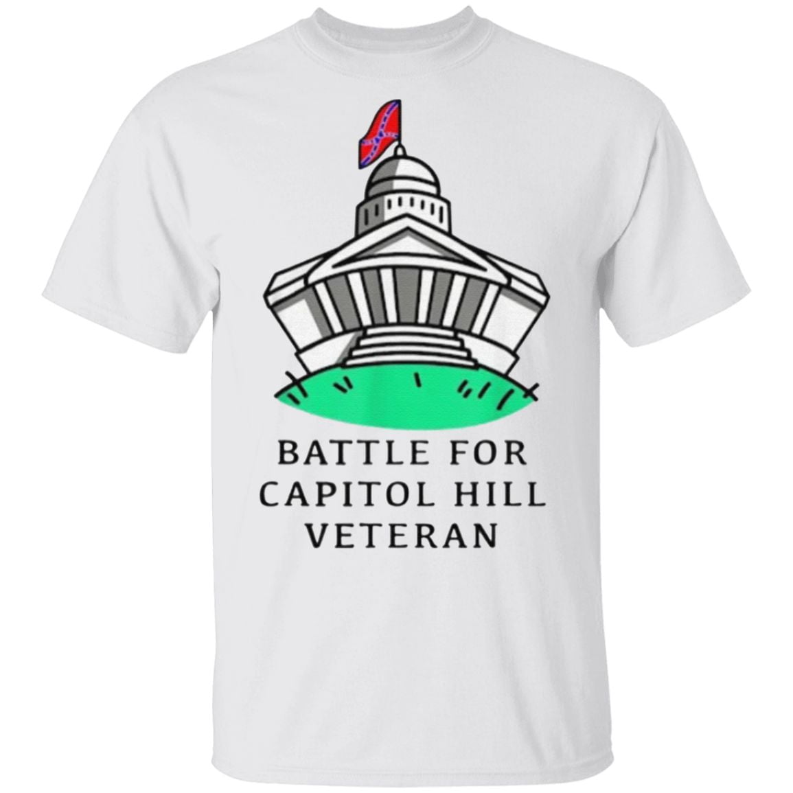 Battle for capitol hill veteran t shirt