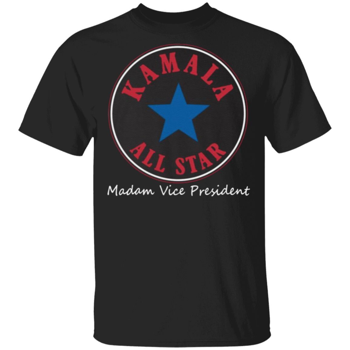 Chucks And Pearls Kamala Harris VP T-shirt