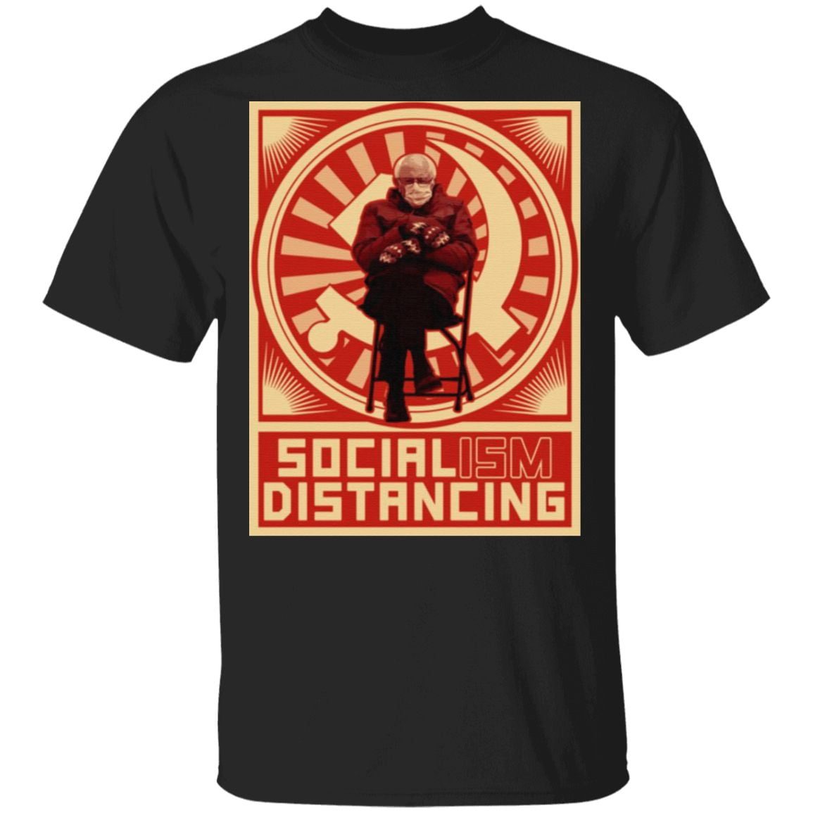 No Socialism Bernie Sit Meme Fuck Around and Find out T-Shirt