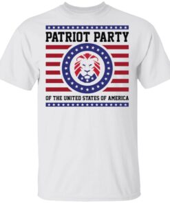 Patriot Party Of The United States Of America Pro Trump T-Shirt