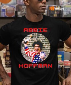 Abbie Hoffman In His American Flag Shirts