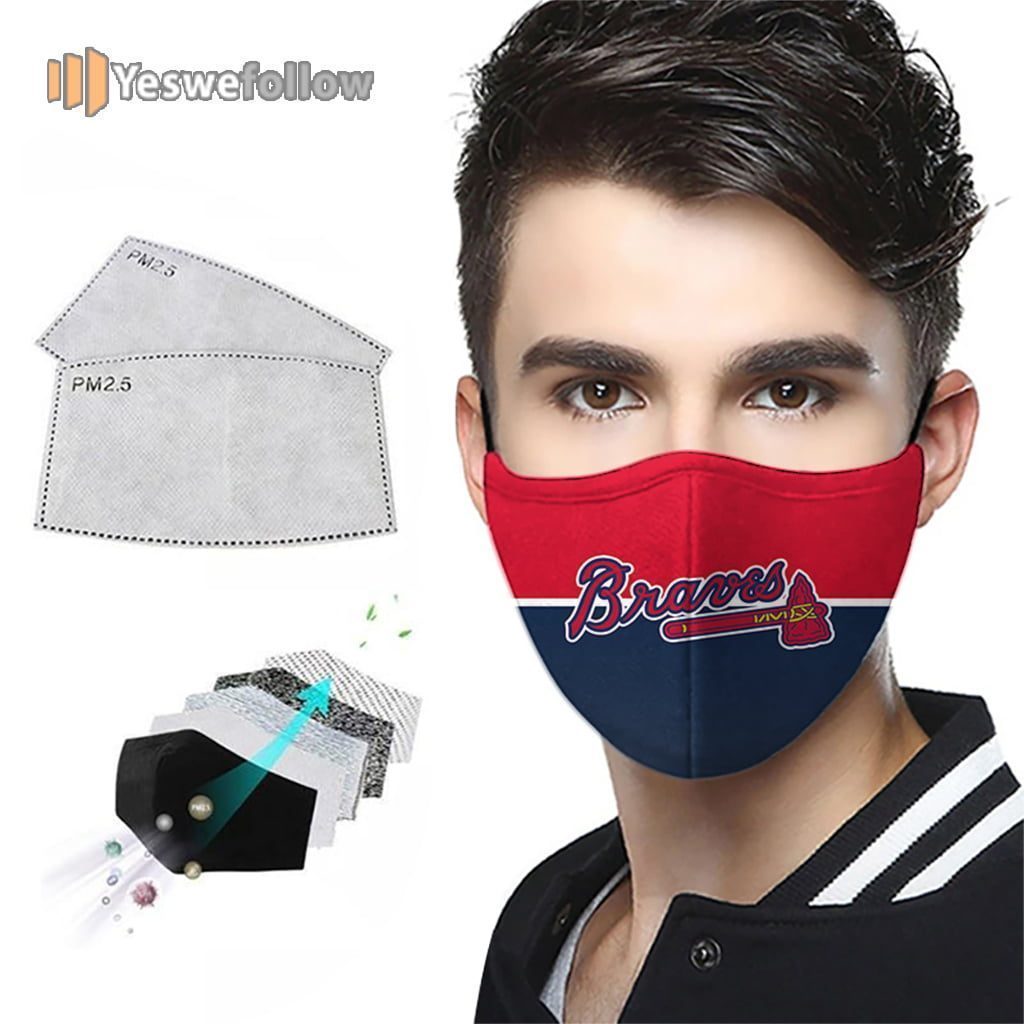 Atlanta Braves Face Mask Atlanta Braves USA Sport Mask