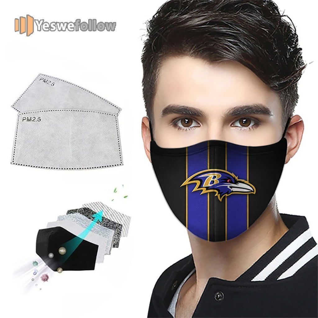 Baltimore Ravens Face Mask Baltimore Ravens Sport Mask