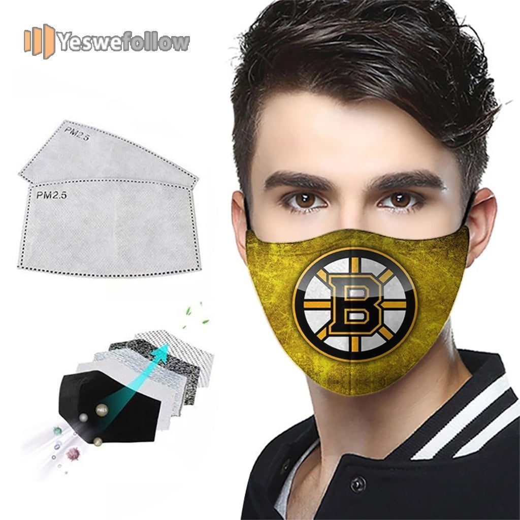 Boston Bruins Face Mask Boston Bruins USA Sport Mask