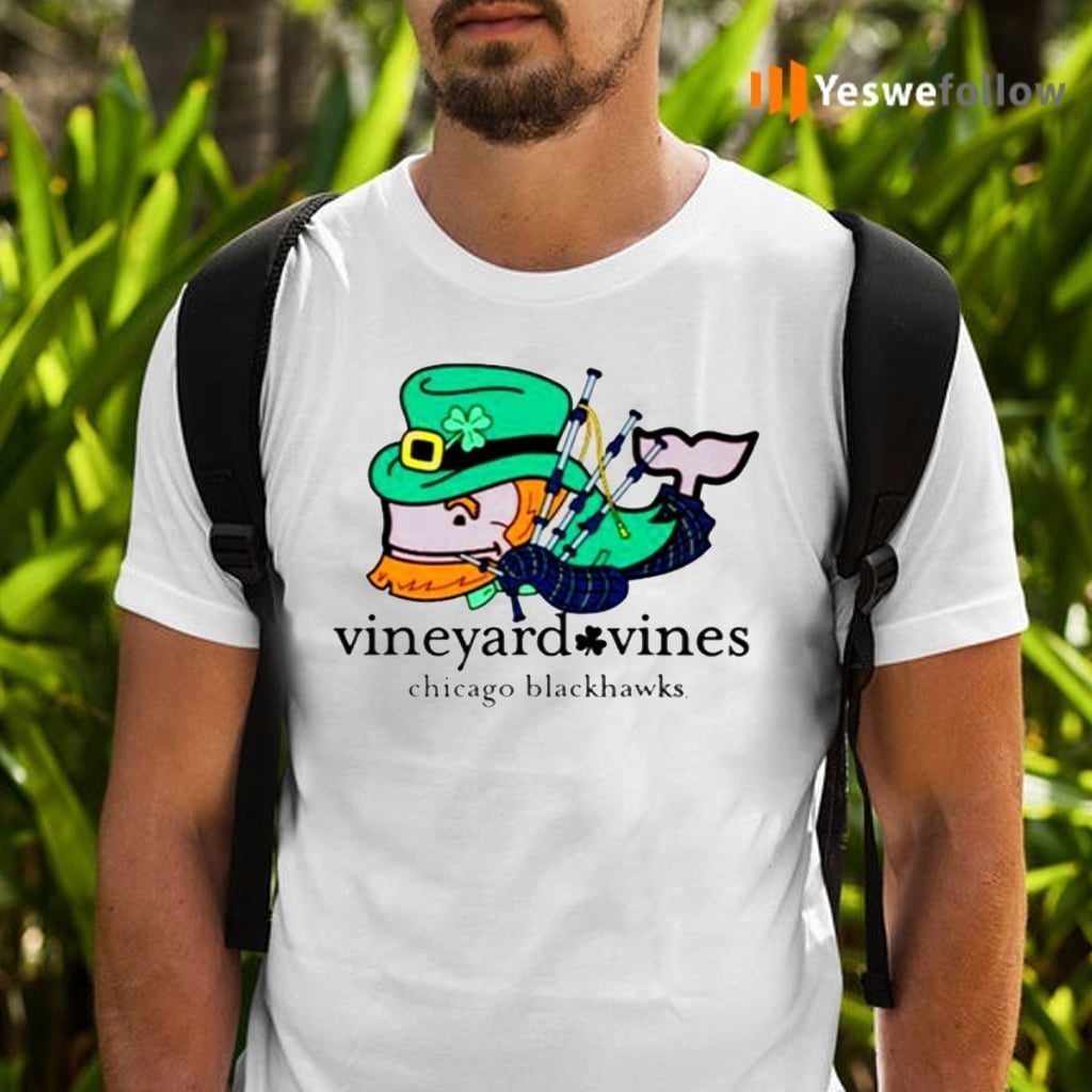 Chicago Blackhawks Vineyard Vines St Patricks Day Shirts