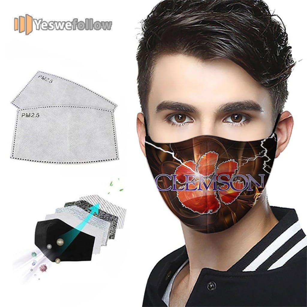 Clemson tiger Face Mask Clemson tiger 2021 Sport Mask
