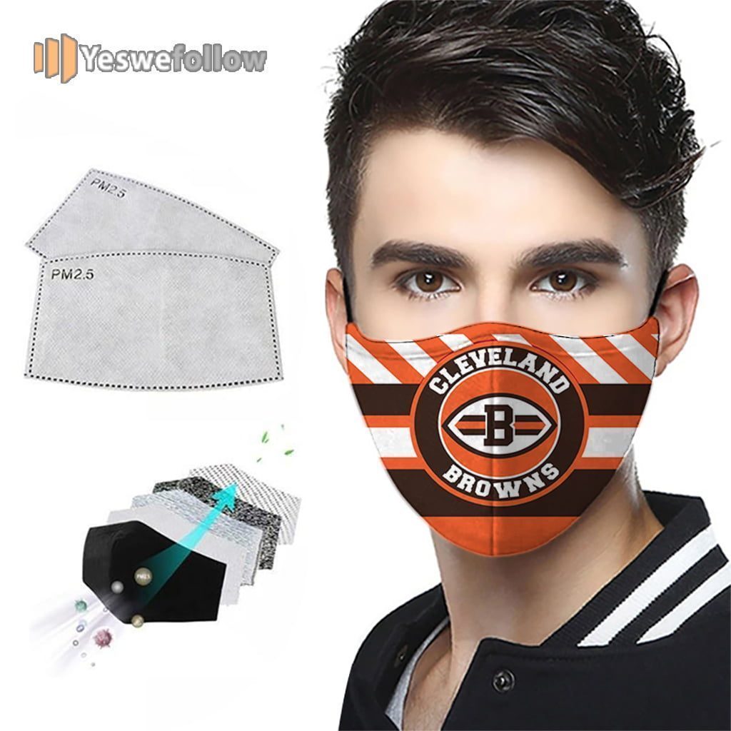 Cleveland Browns Face Mask Cleveland Browns Sport Mask