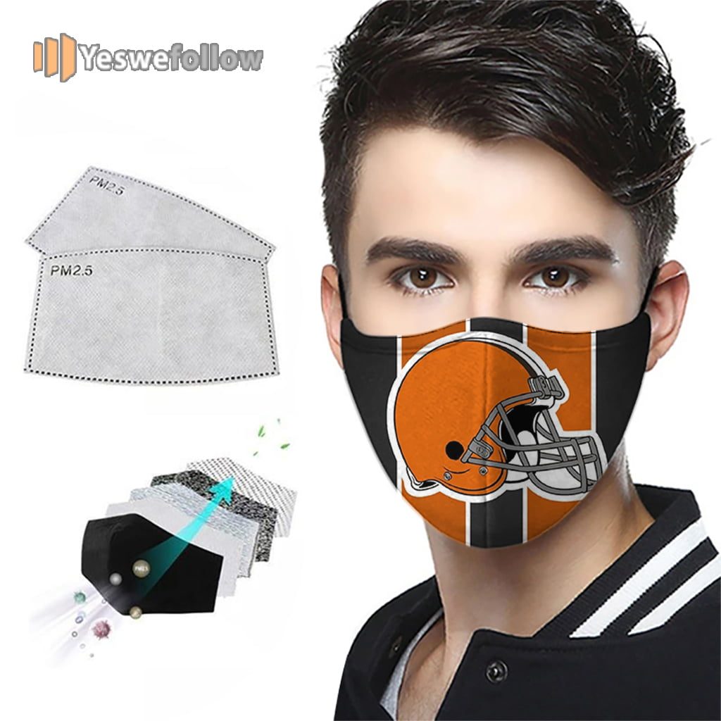Cleveland Browns Face Mask Cleveland Browns Sport Mask