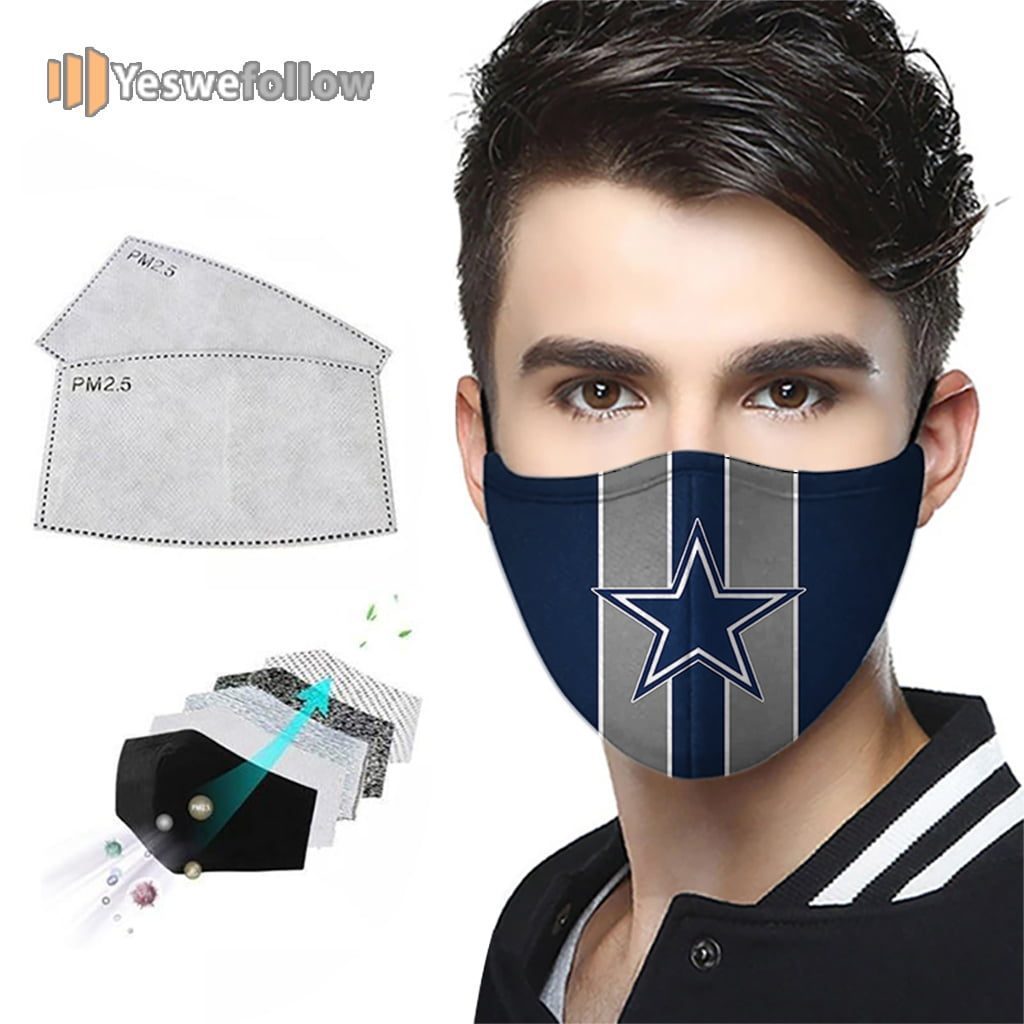 Dallas Cowboys US Face Mask Dallas Cowboys 2021 Sport Mask