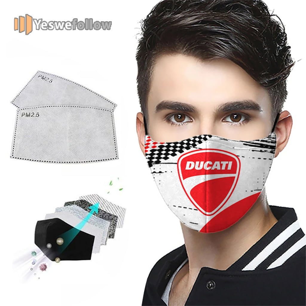 Ducati 2021 Face Mask Ducati Sport Mask
