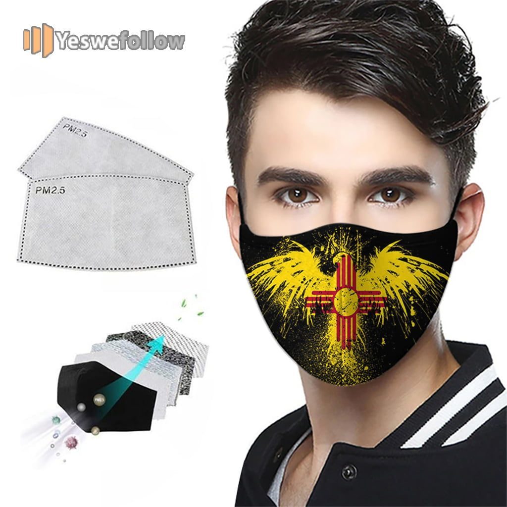 Eagles hawk flags Cotton Face Mask Eagles hawk flags Sport Mask