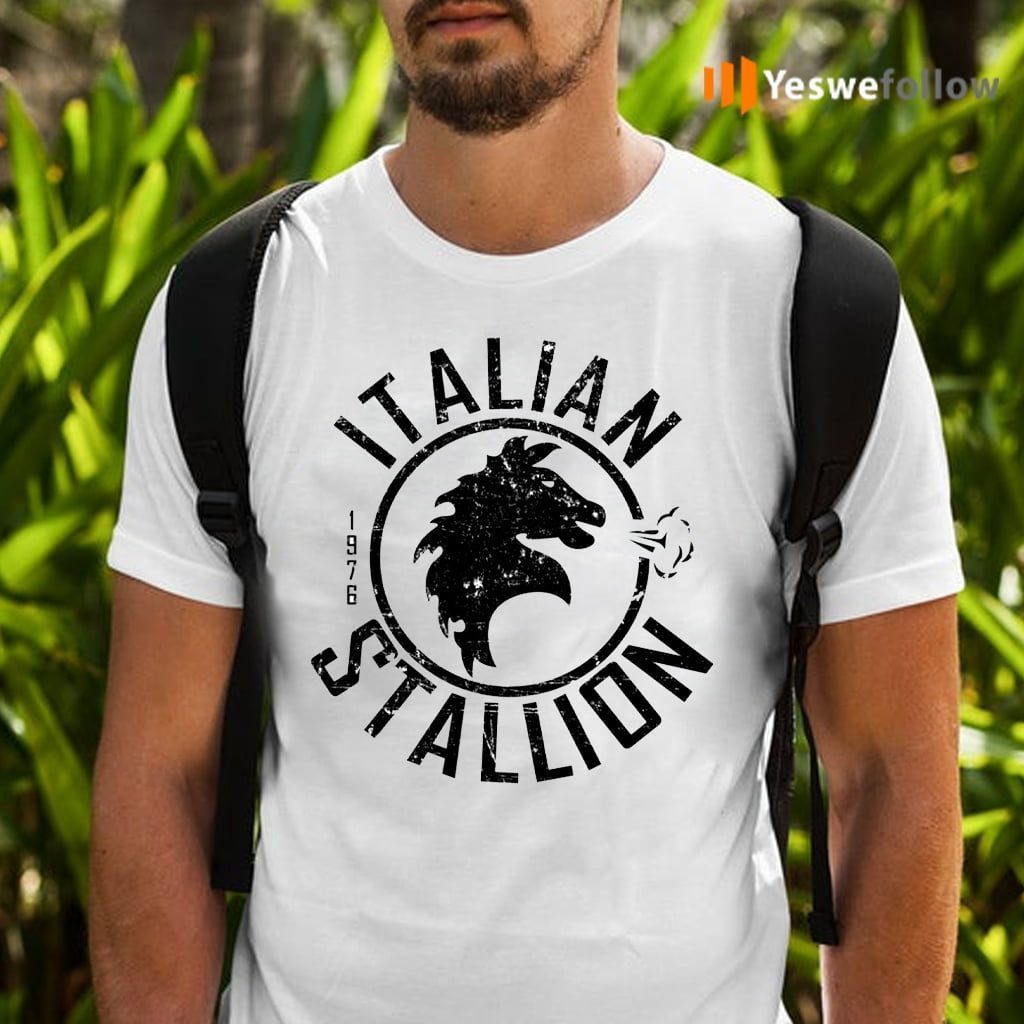 Italian Stallion Distressed T-Shirts