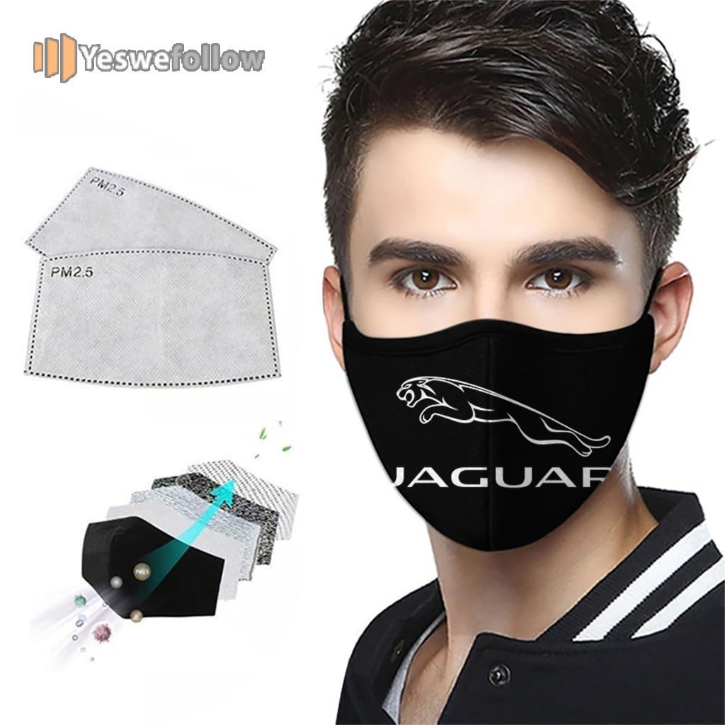 Jaguar Car Antibacterial Face Mask Jaguar Car Antibacterial Sport Mask