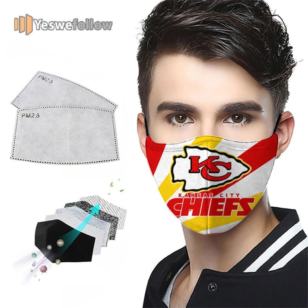 Kansas City Chiefs Face Mask Kansas City Chiefs 2021 Sport Mask