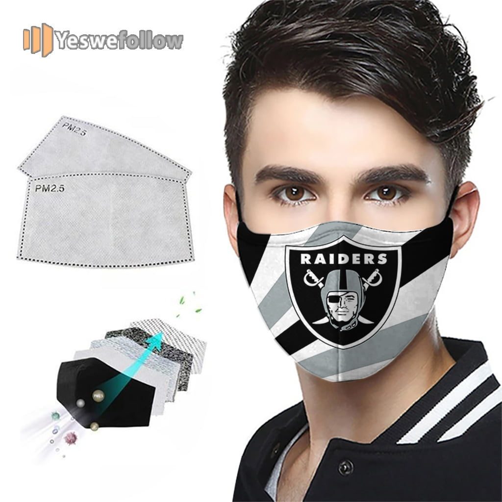 Las Vegas Raiders Face Mask Las Vegas Raiders US Sport Mask