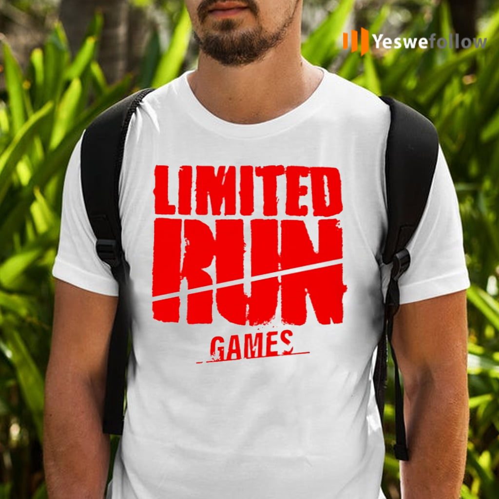Limited Run Games March 2021 Monthly Shirts