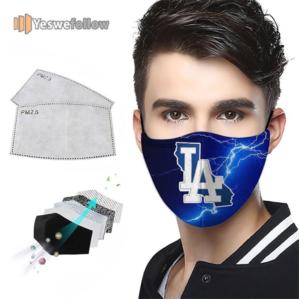 Los Angeles Dodgers Face Mask Los Angeles Dodgers Sport Mask